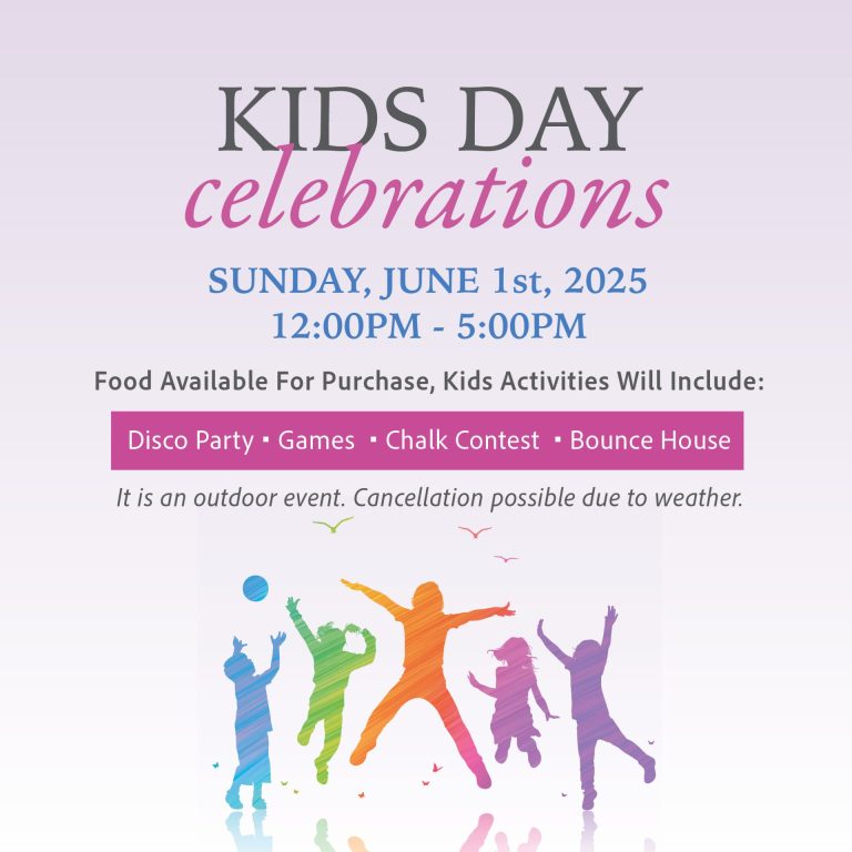 June 1, 2025 – Kids Day Celebrations