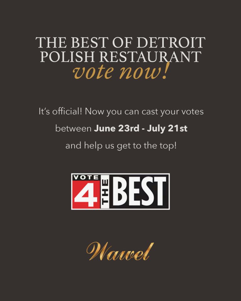 Vote For Wawel Royal Castle Polish Bar & Restaurant in “Vote 4 The Best – 2025 Edition”