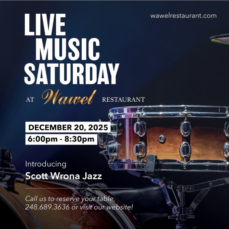 December 20, 2025 – Live Music at Wawel Featuring Scott Wrona
